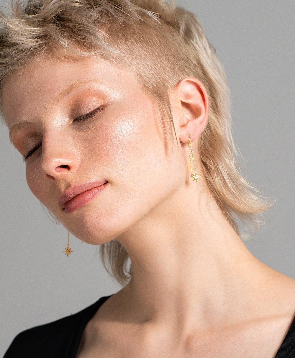 Selma Earrings 18ct Gold Plated、mySite、botmansion