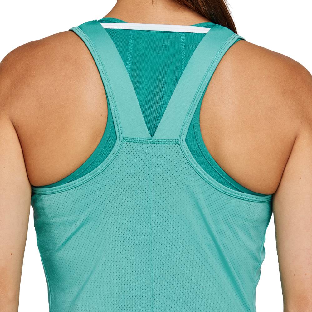 Asics Women's Club Tank Top (Mint/White)