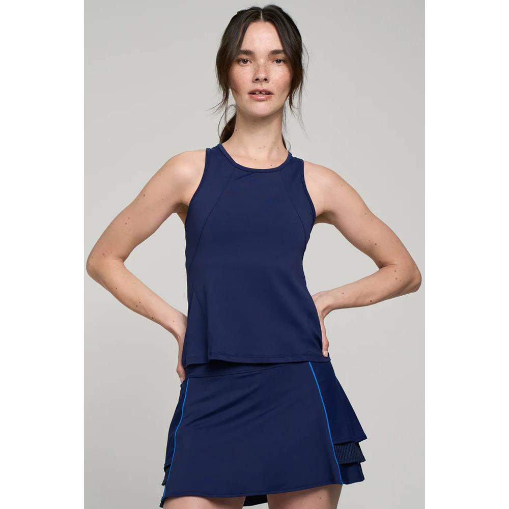 Lija Women's Be Your Best Daily Tank - Marine、mySite、neckold