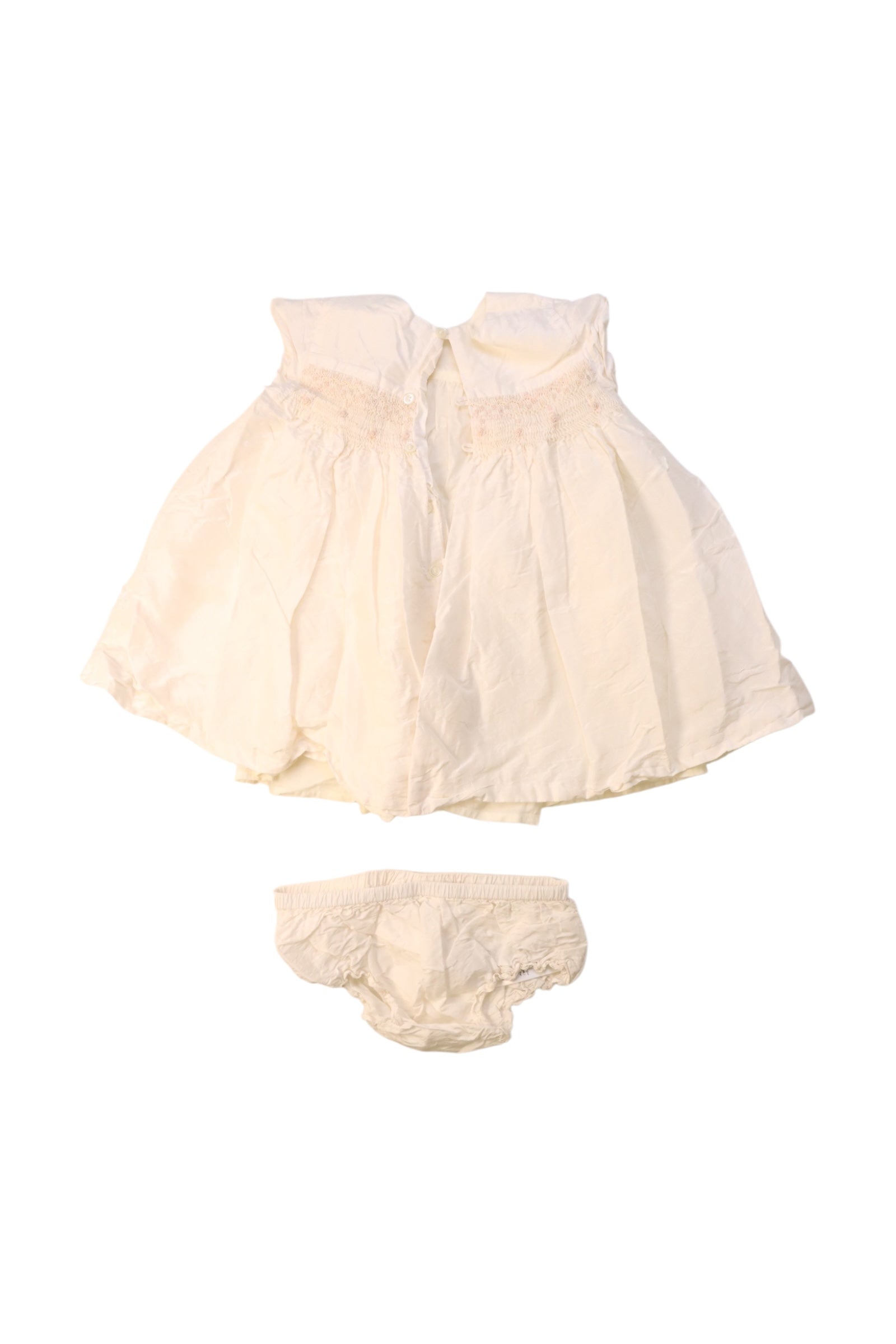 Bonpoint Silk Dress Set 12-18M、mySite、g9winljtr