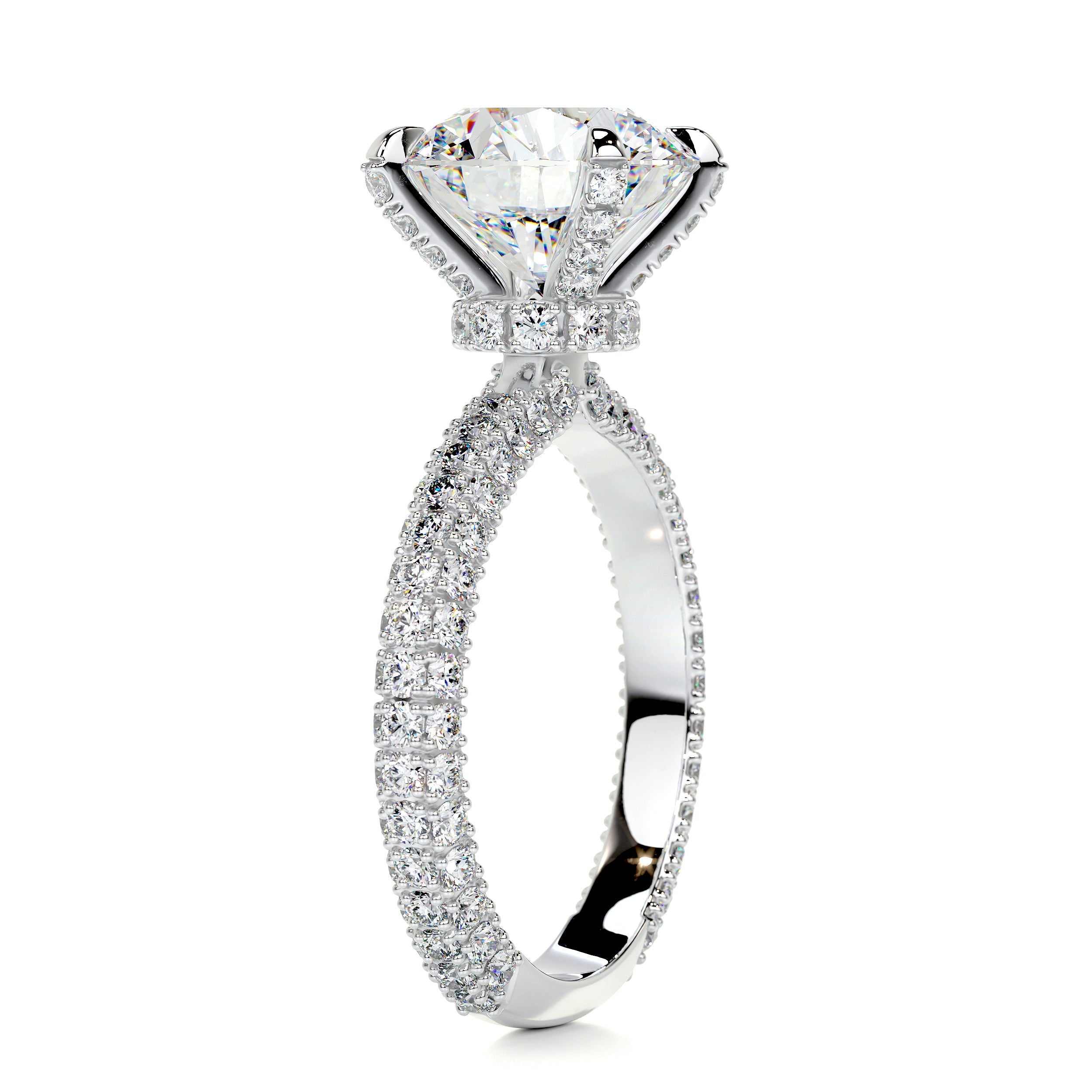 Milly Moissanite & Diamond Ring -Platinum (RTS)、mySite、hinf8tx79