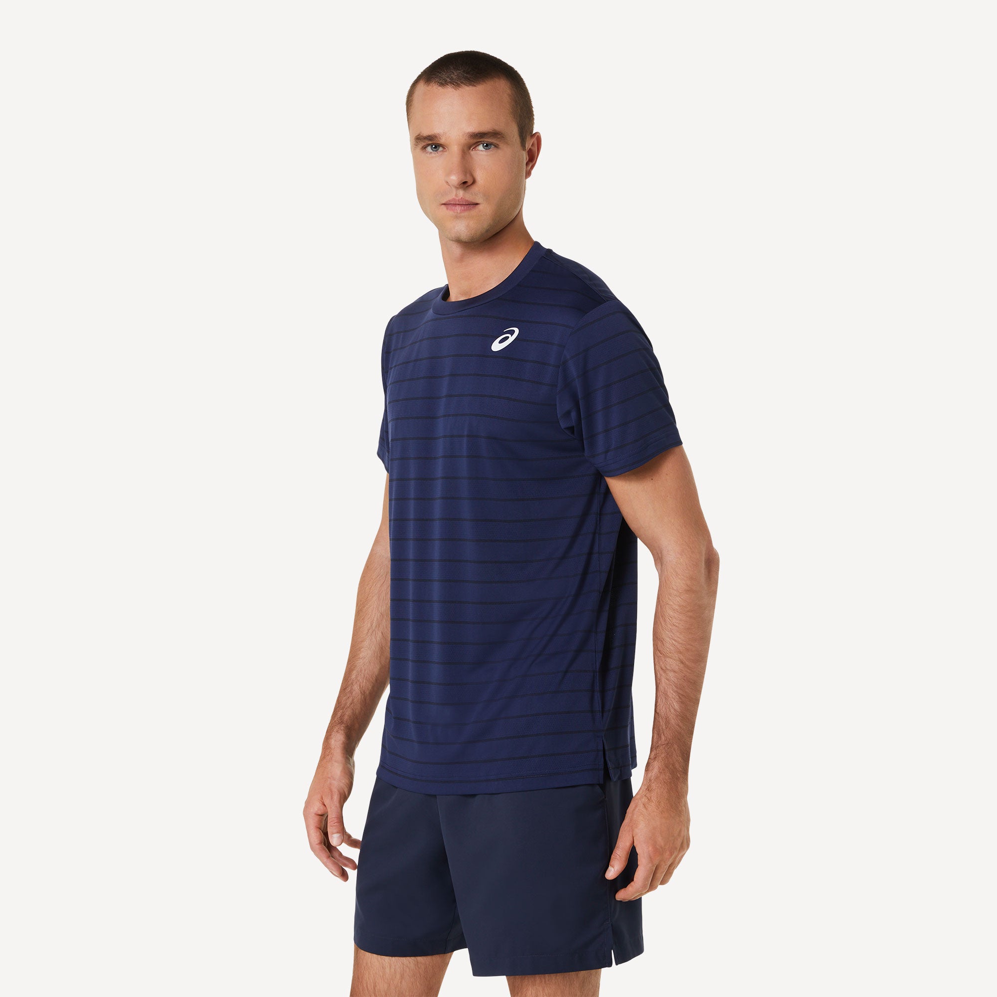 ASICS Court Men's Striped Tennis Shirt