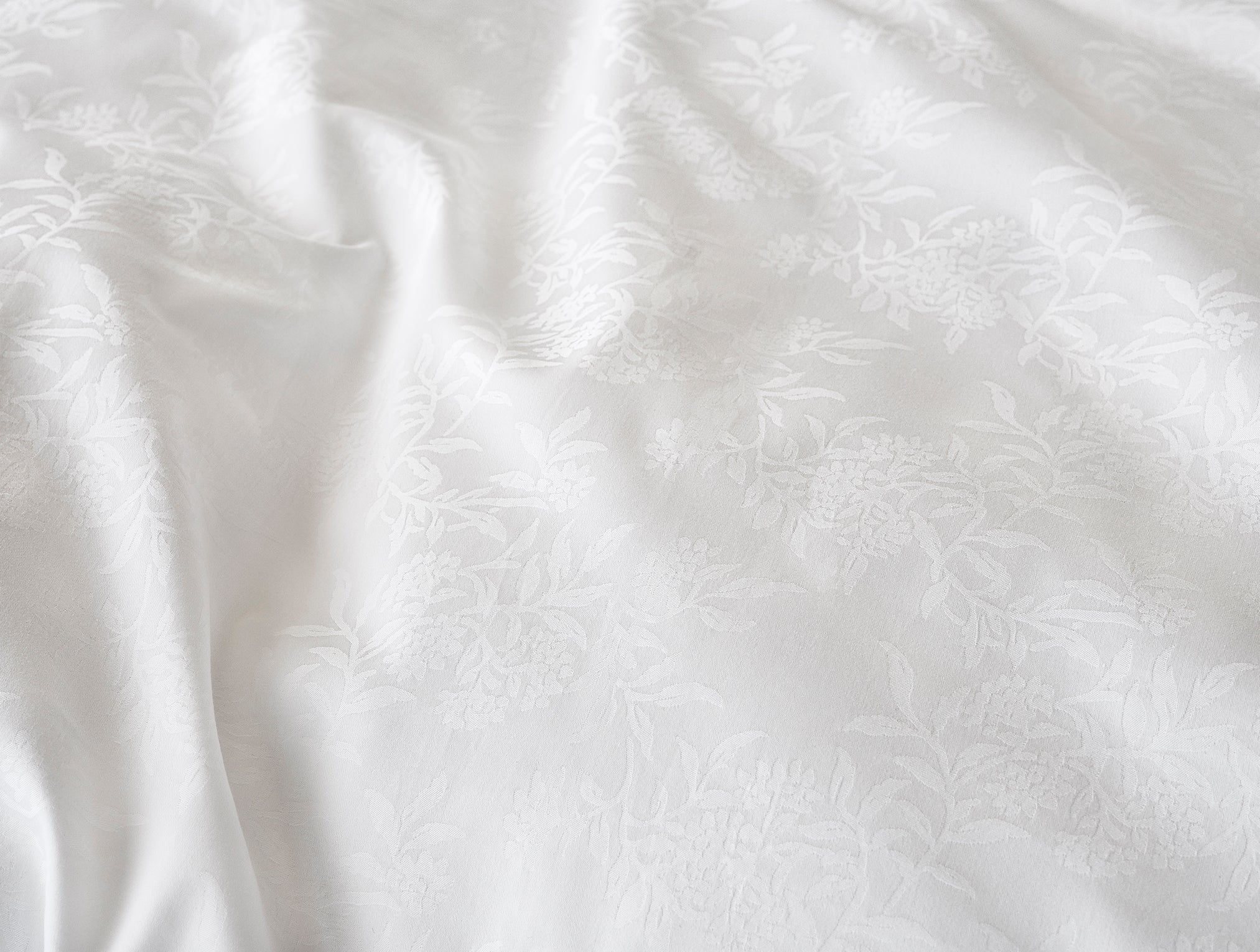  Heirloom Organic Sateen Jacquard Duvet Set、mySite、sugarbowlscore