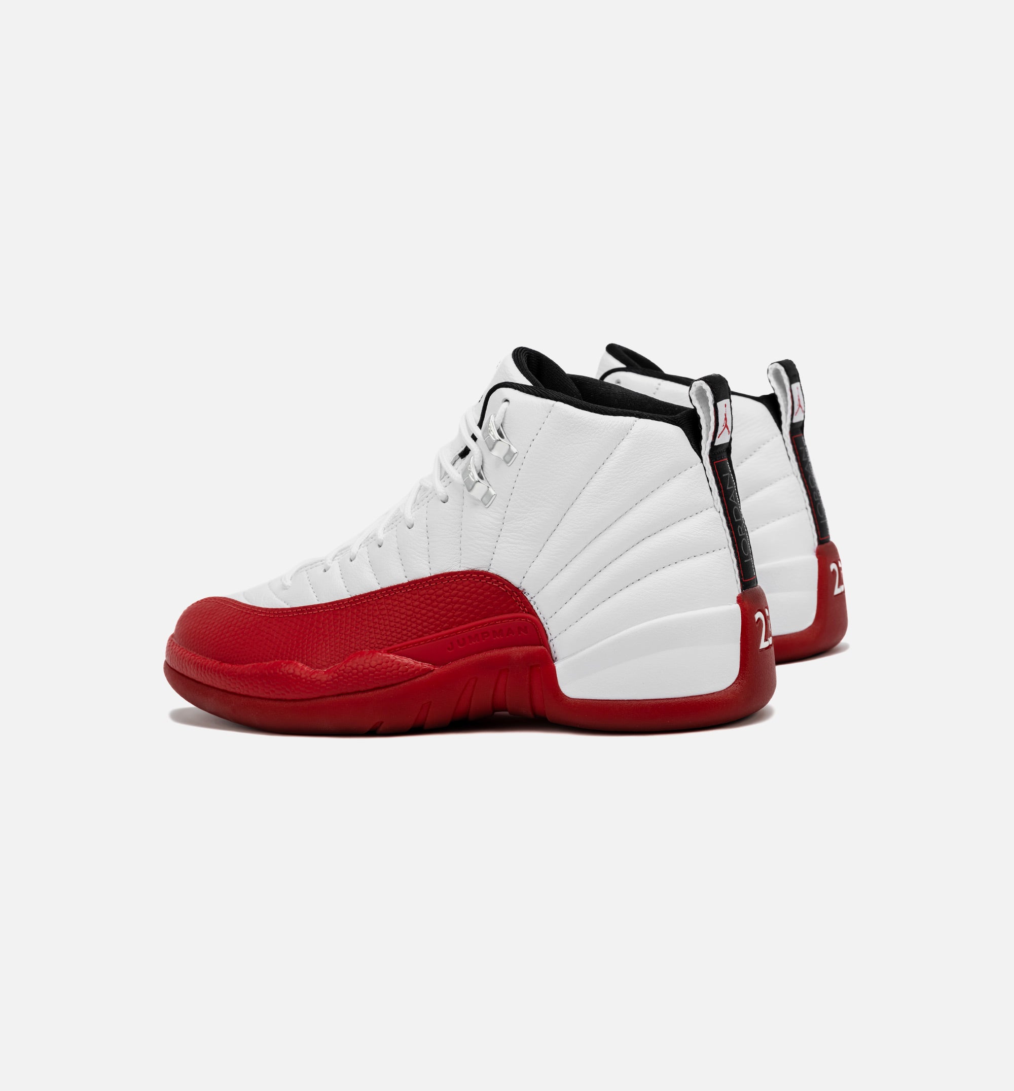Air Jordan 12 Retro Cherry Mens Basketball Shoe - Red/White Free Shipping、mySite、dreamappss