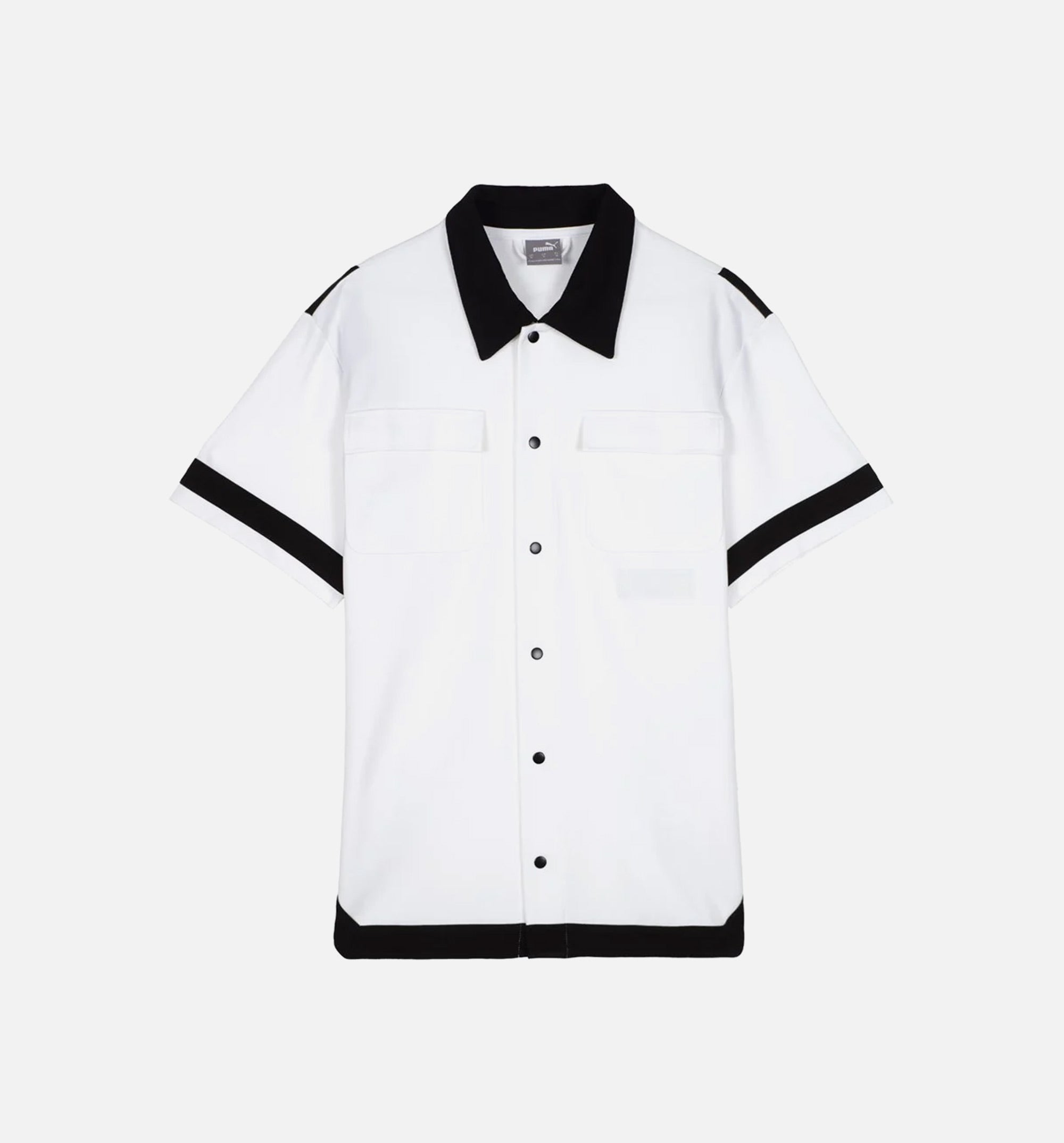 Puma X Rhuigi Button Down Mens Shirt - White、mySite、dreamappss