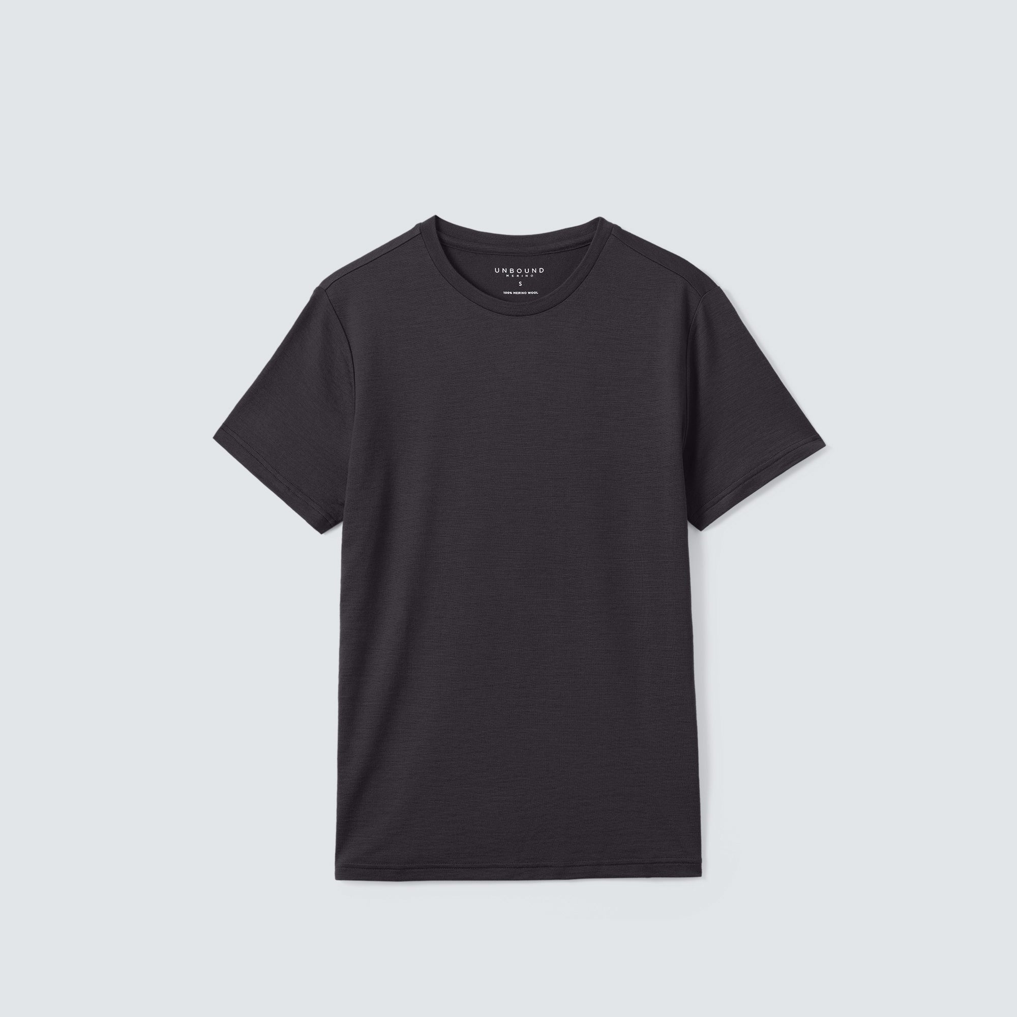 Men's Tall Merino Crew Neck T-Shirt、mySite、noshort