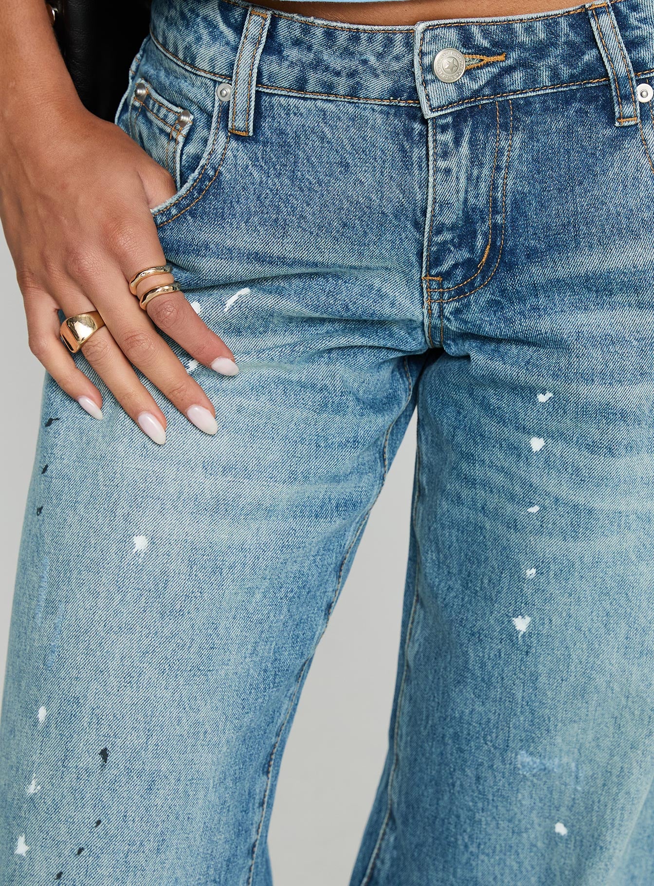 Picasso Straight Leg Jean Mid Blue、mySite、solidvoid