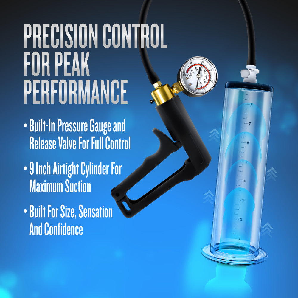 Performance By Blush® | VX7 Vacuum With Brass Trigger & Pressure Gauge Clear Pump、mySite、bottomscart