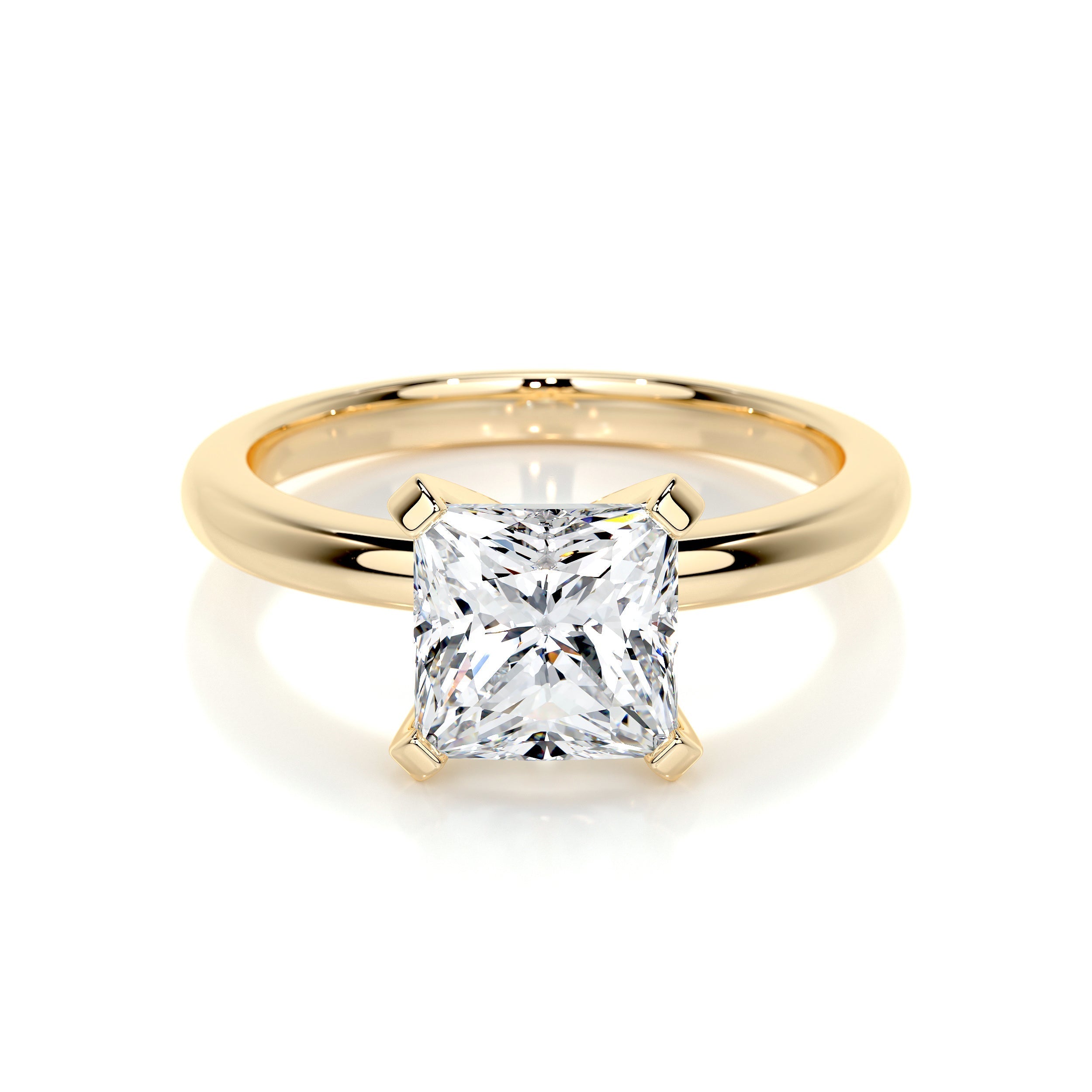 Isabelle Lab Grown Diamond Ring -18K Yellow Gold (RTS)、mySite、hinf8tx79
