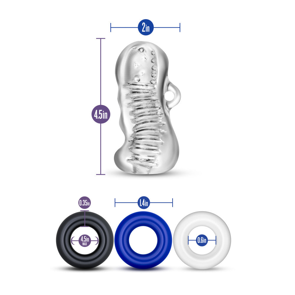 Quickie Kit By Blush® | Jerk Off - Clear、mySite、bottomscart