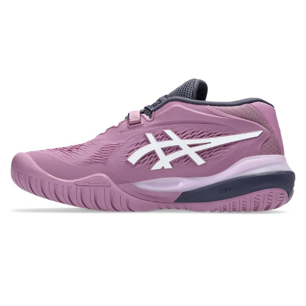 Asics Gel Resolution X Wide Women's Tennis Shoe (Ube Pink/White)