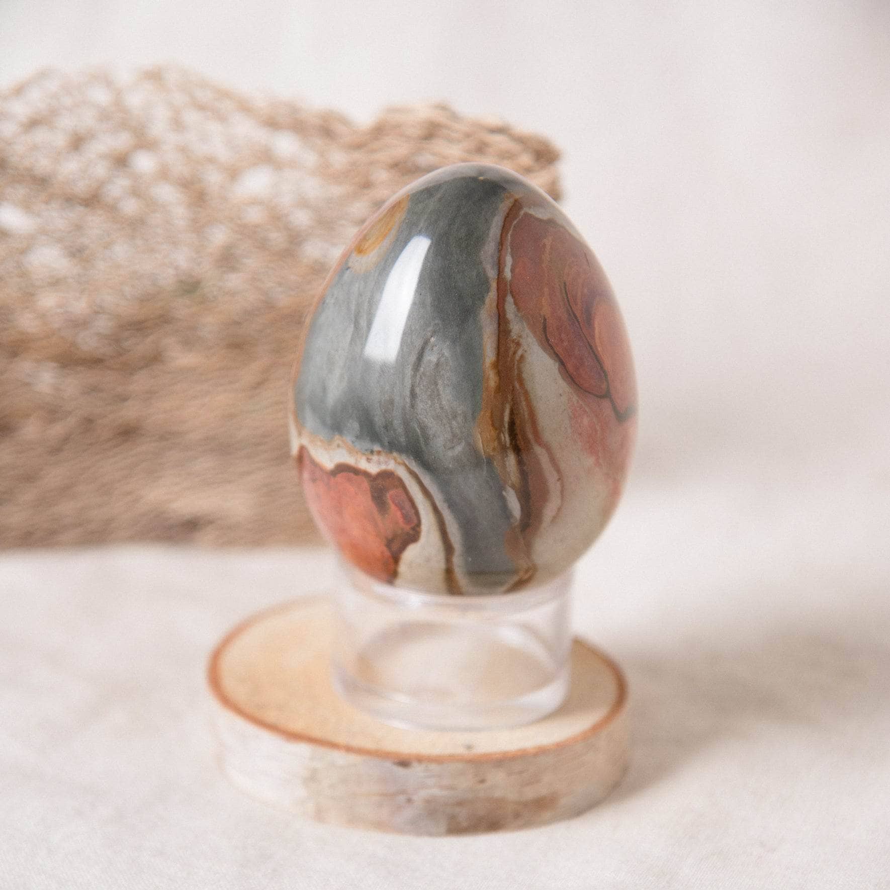 Polychrome Jasper Eggs - AAA Premium Quality、mySite、hinf8tx79