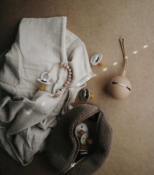 Silicone Pacifier Holder Case - Natural、mySite、g9winljtr