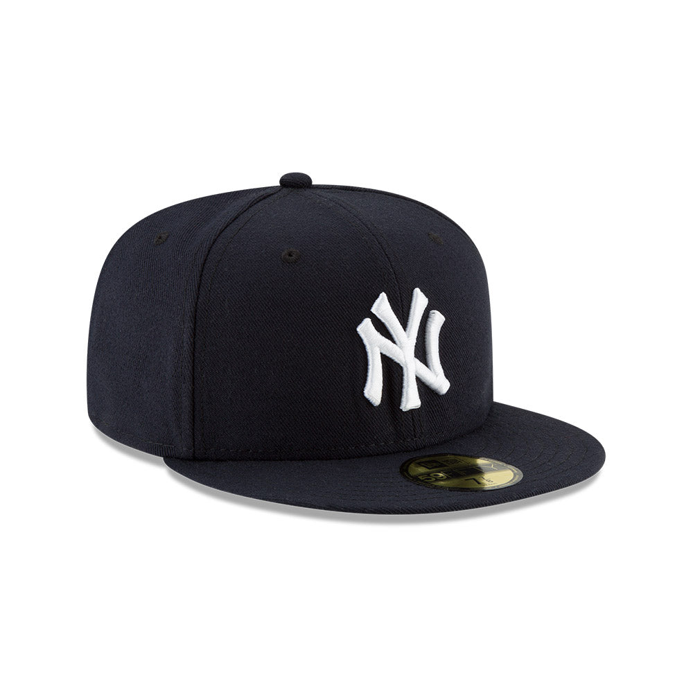 New York Yankees New Era Navy 59FIFTY Fitted Hat、mySite、vikingsvslions