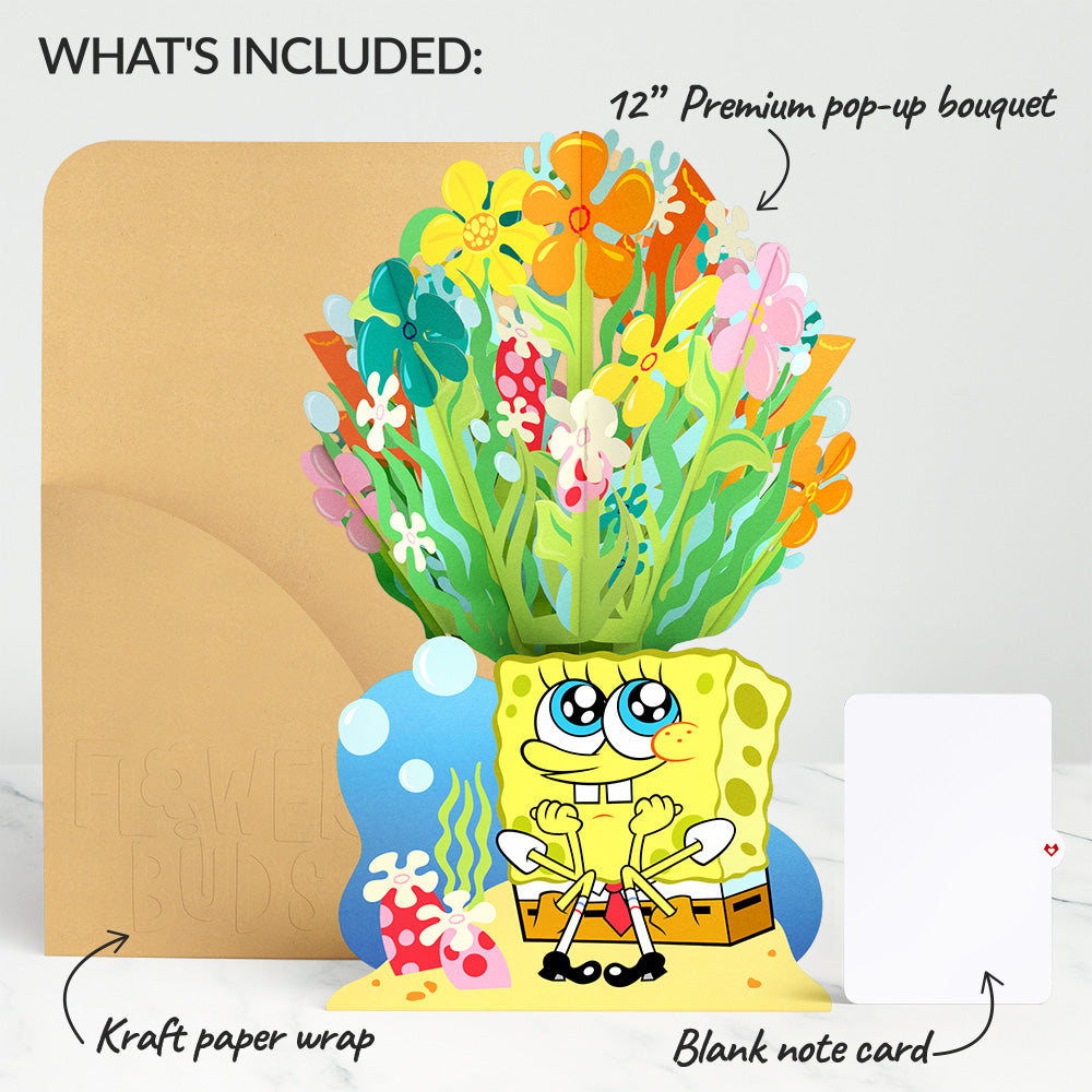 SpongeBob SquarePants Flower Buds Bouquet、mySite、solidvoid