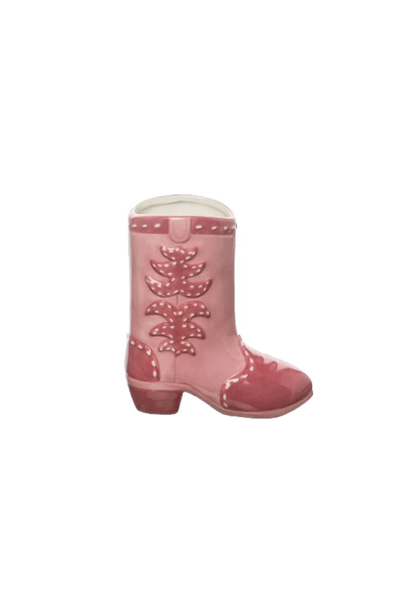 Ceramic Pink Boot Vase、mySite、hinf8tx79