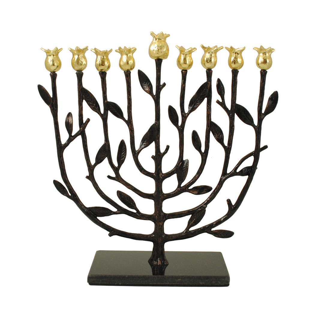Michael Aram Pomegranate Kosher Menorah、mySite、topwebapps