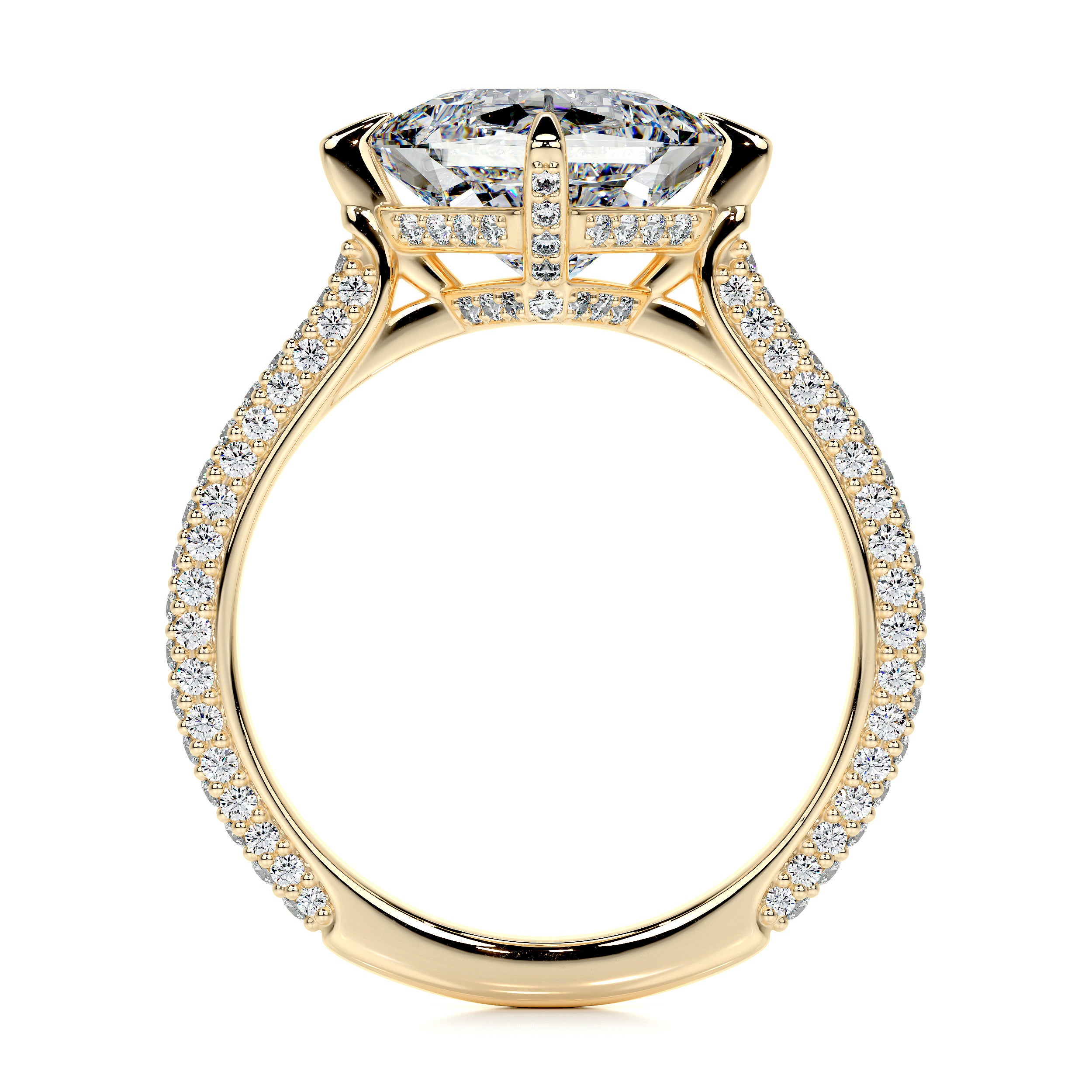 Jocelyn Lab Grown Diamond Ring -18K Yellow Gold、mySite、hinf8tx79
