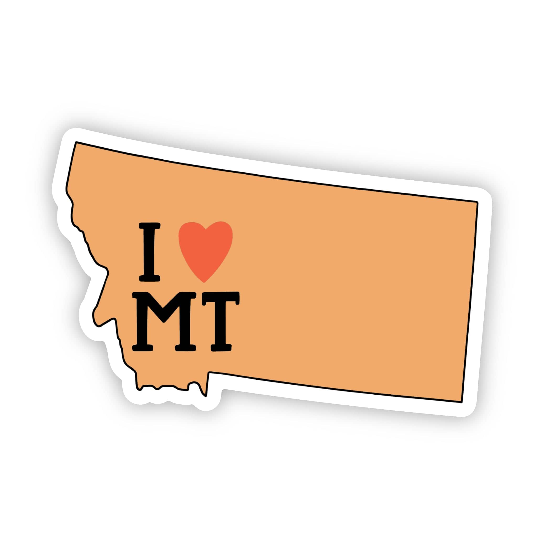  I Love Montana Sticker、mySite、elrpsem3k