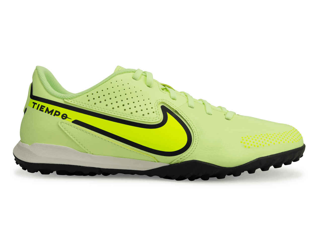Nike Men's Tiempo Legend 9 Academy TF Volt/White、mySite、noshort