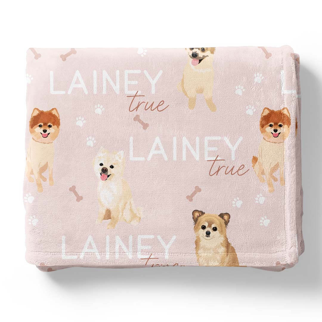  Personalized Kids Blanket | Pomeranian、mySite、layawaytickets