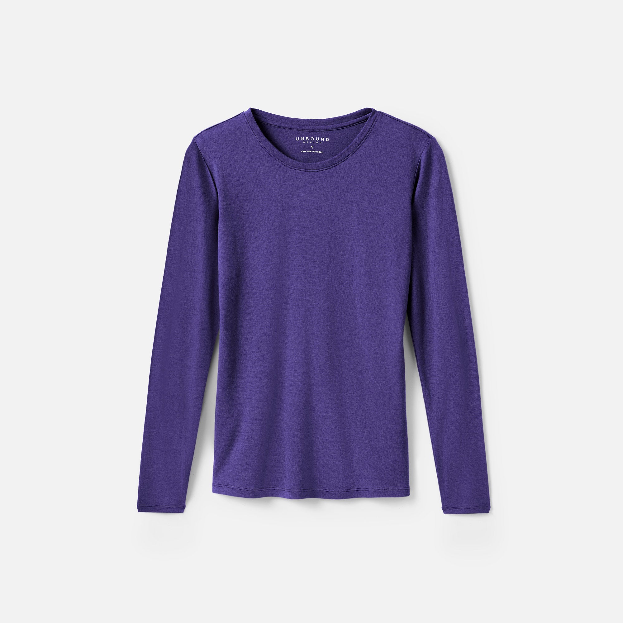 Women's Long Sleeve Merino Crew、mySite、noshort