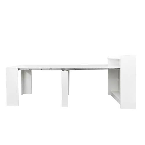 Multifunctional extendable console table、、casual