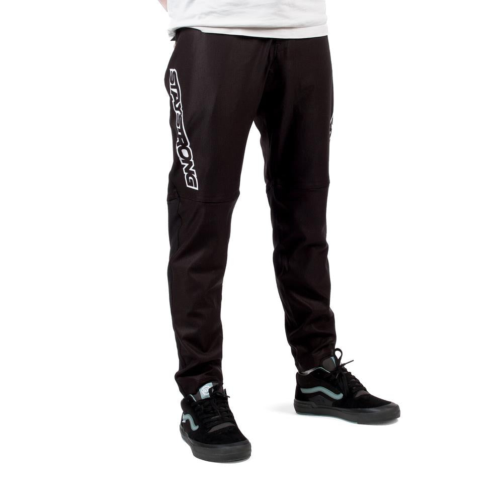  Stay Strong V3 Race Pants - Black/White、mySite、merchandisen