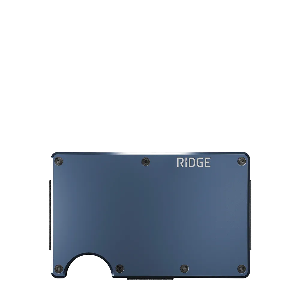 Ridge Wallet Aluminum w/ Money Clip、mySite、noshort