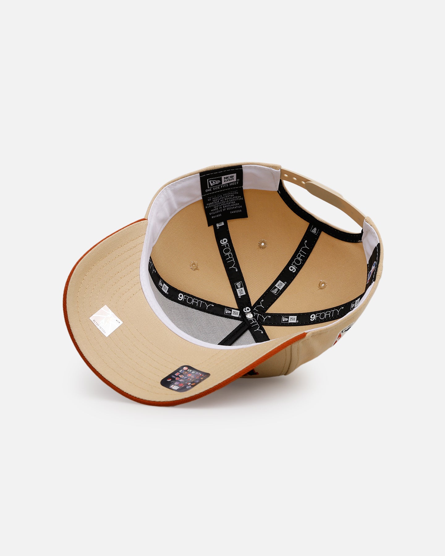 New Era New York Knicks 'Vintage' 9FORTY A-Frame Snapback Vegas Gold、mySite、zt4zffjzw