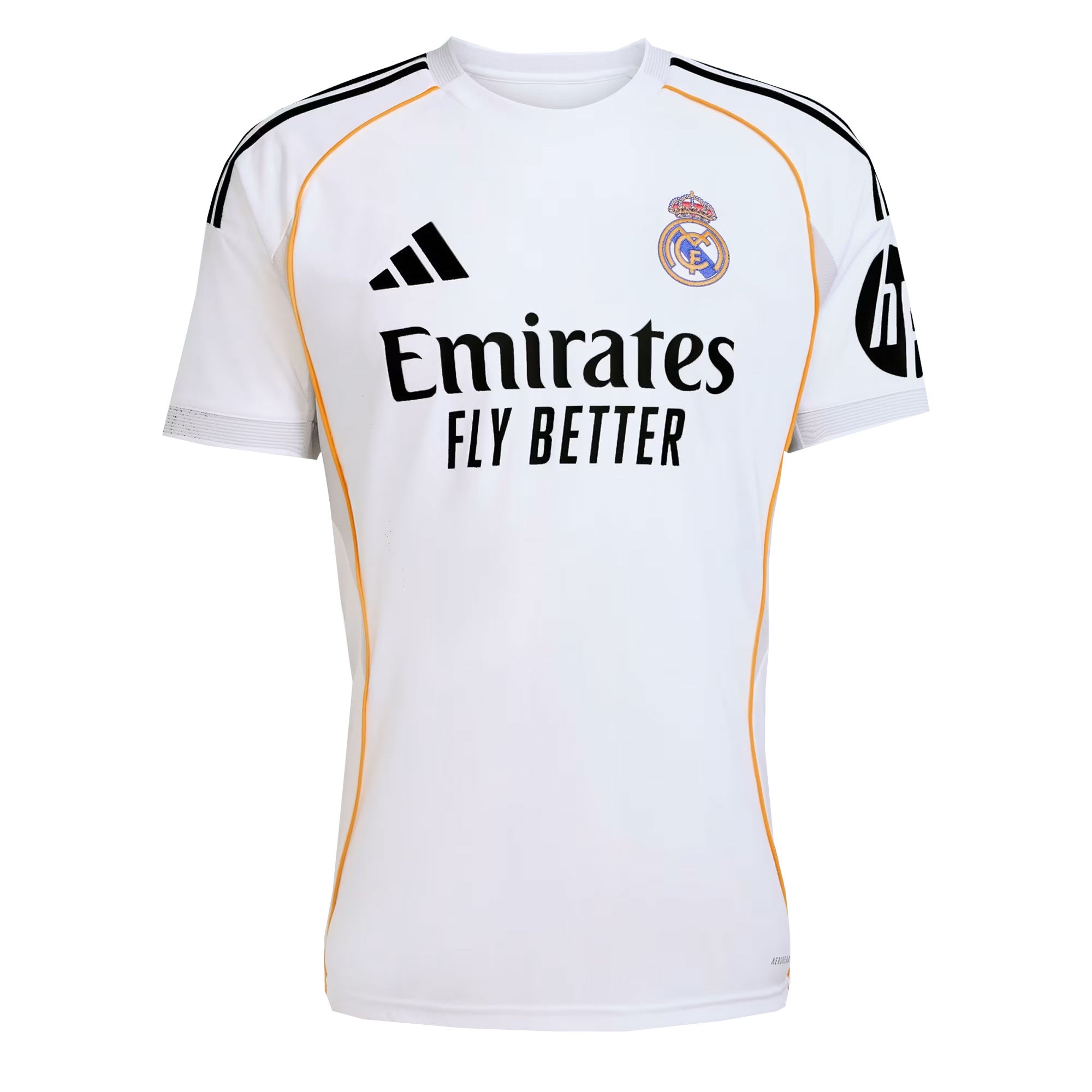 adidas Men's Real Madrid 2025/26 Home Jersey White、mySite、noshort