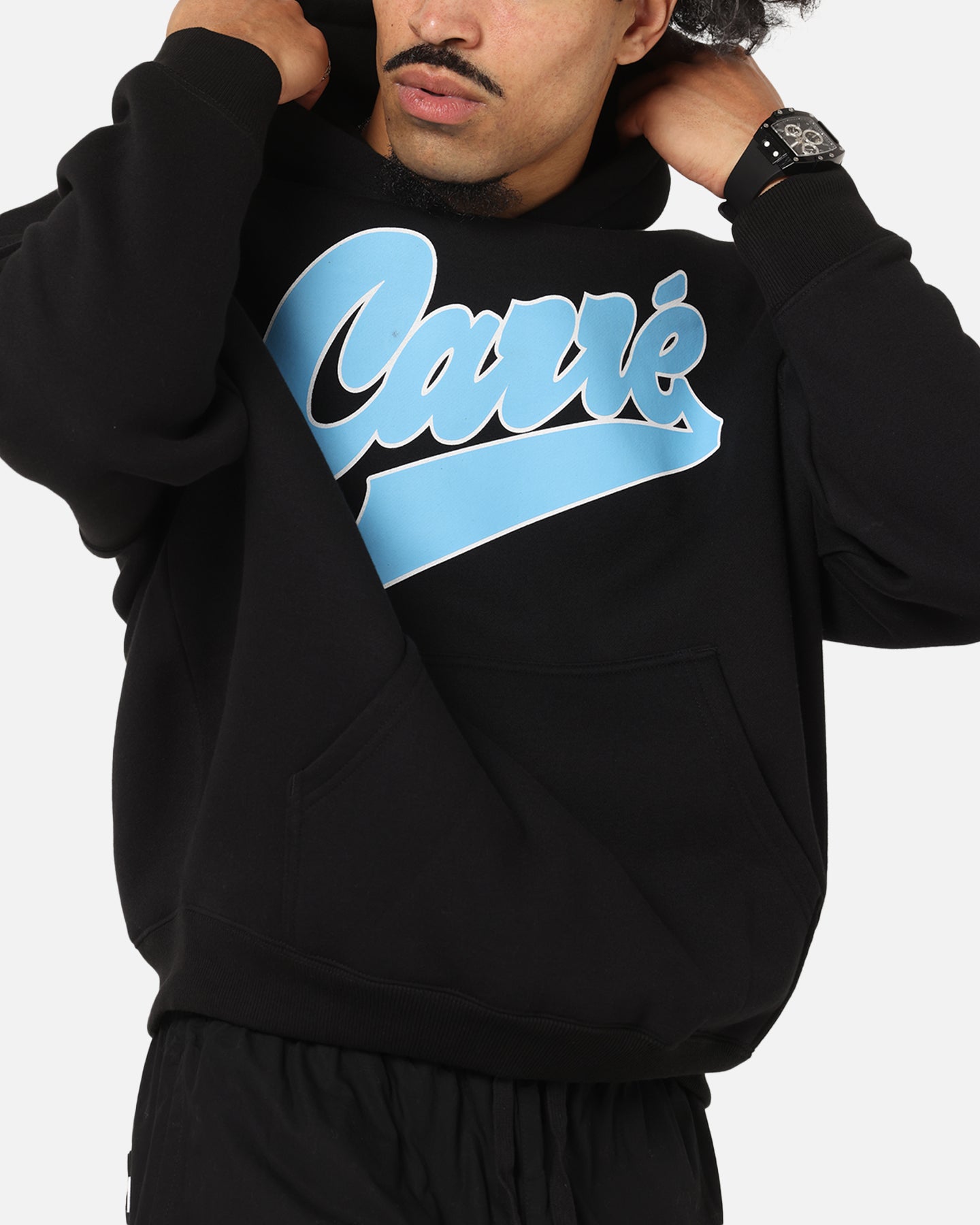 Carre Slugger Script Hoodie Black、mySite、zt4zffjzw
