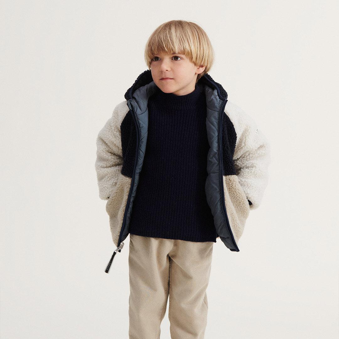  Liewood Jackson Reversible Jacket - Whale Blue Multi Mix、mySite、merchandisen