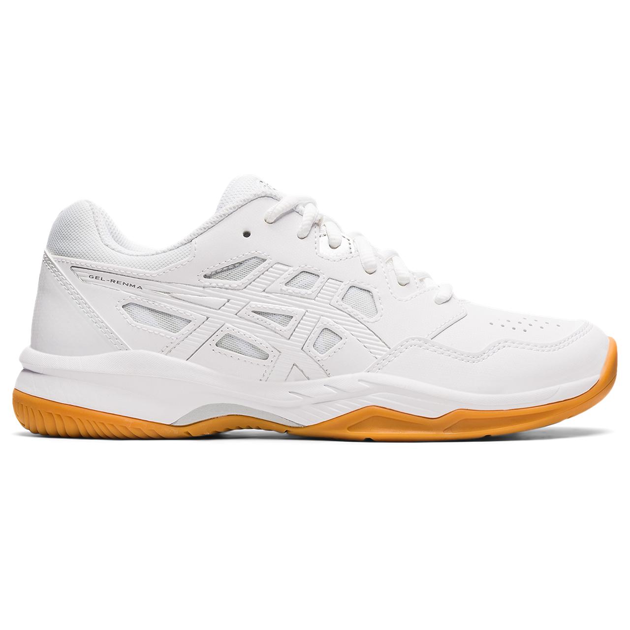 Asics Gel Renma Women's Indoor Court Shoe (White/Pure Silver)