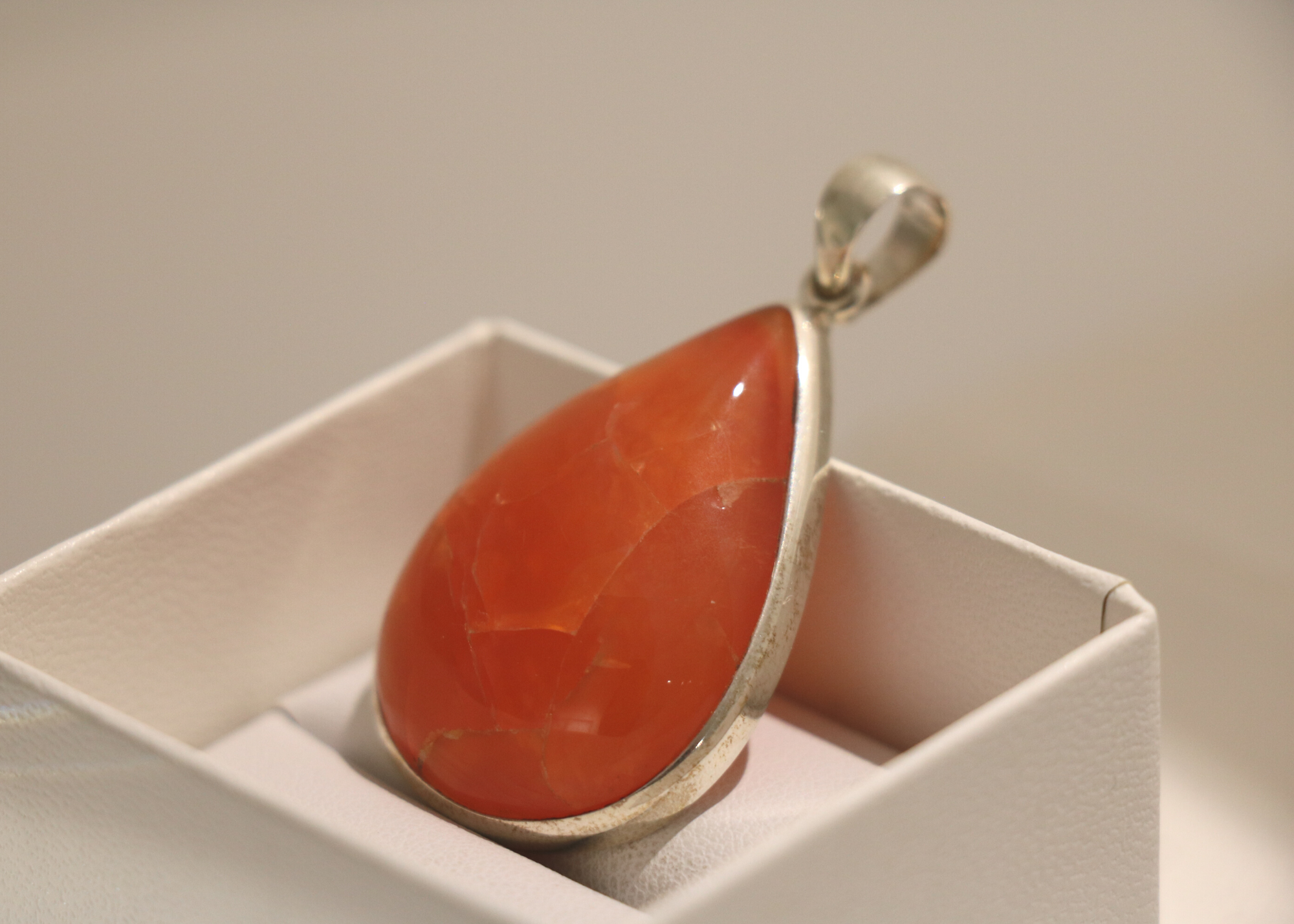Carnelian Pendant (Sterling Silver)、mySite、topwebapps