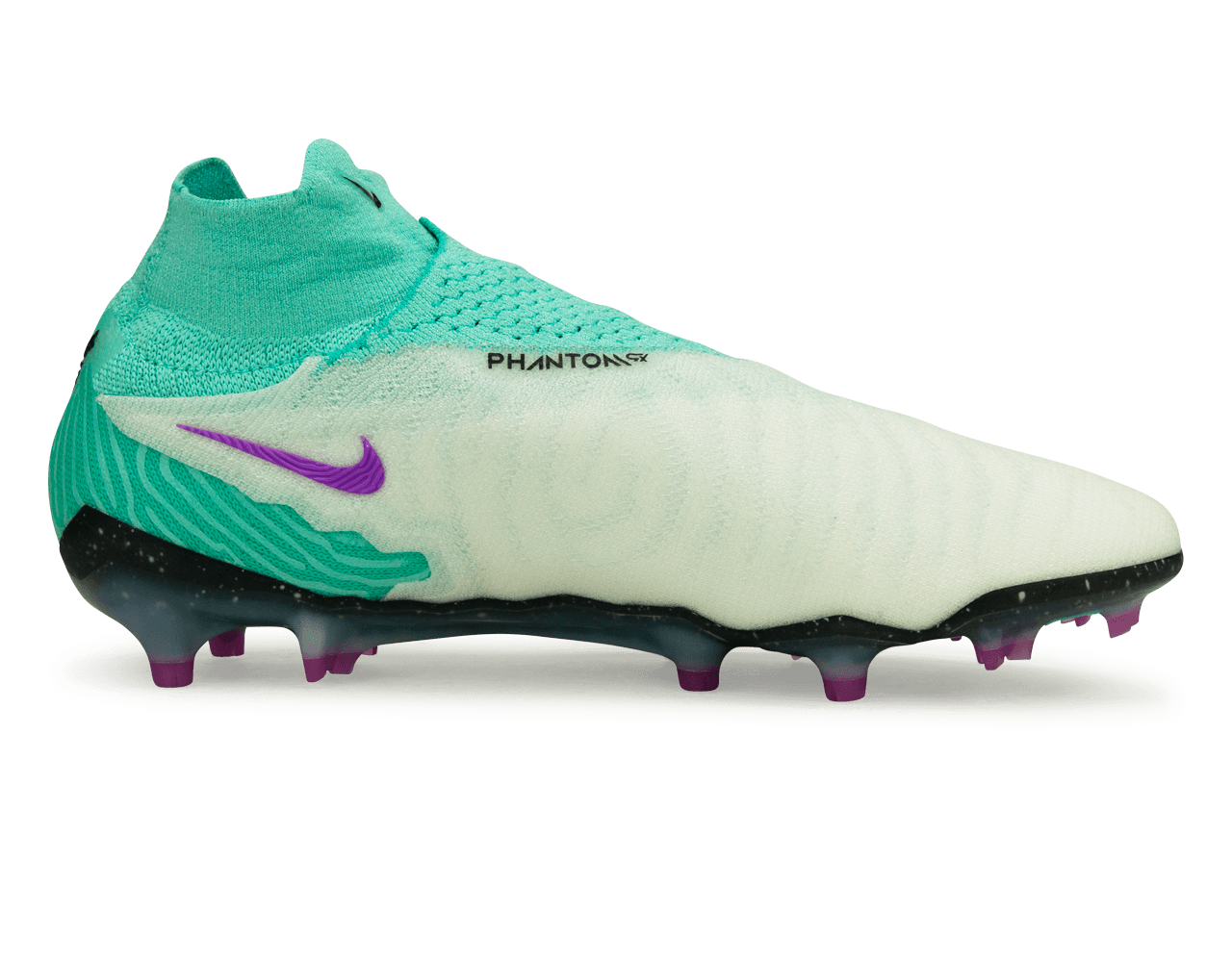 Nike Men's Phantom GX Elite DF FG Turquoise/Black/Purple、mySite、noshort