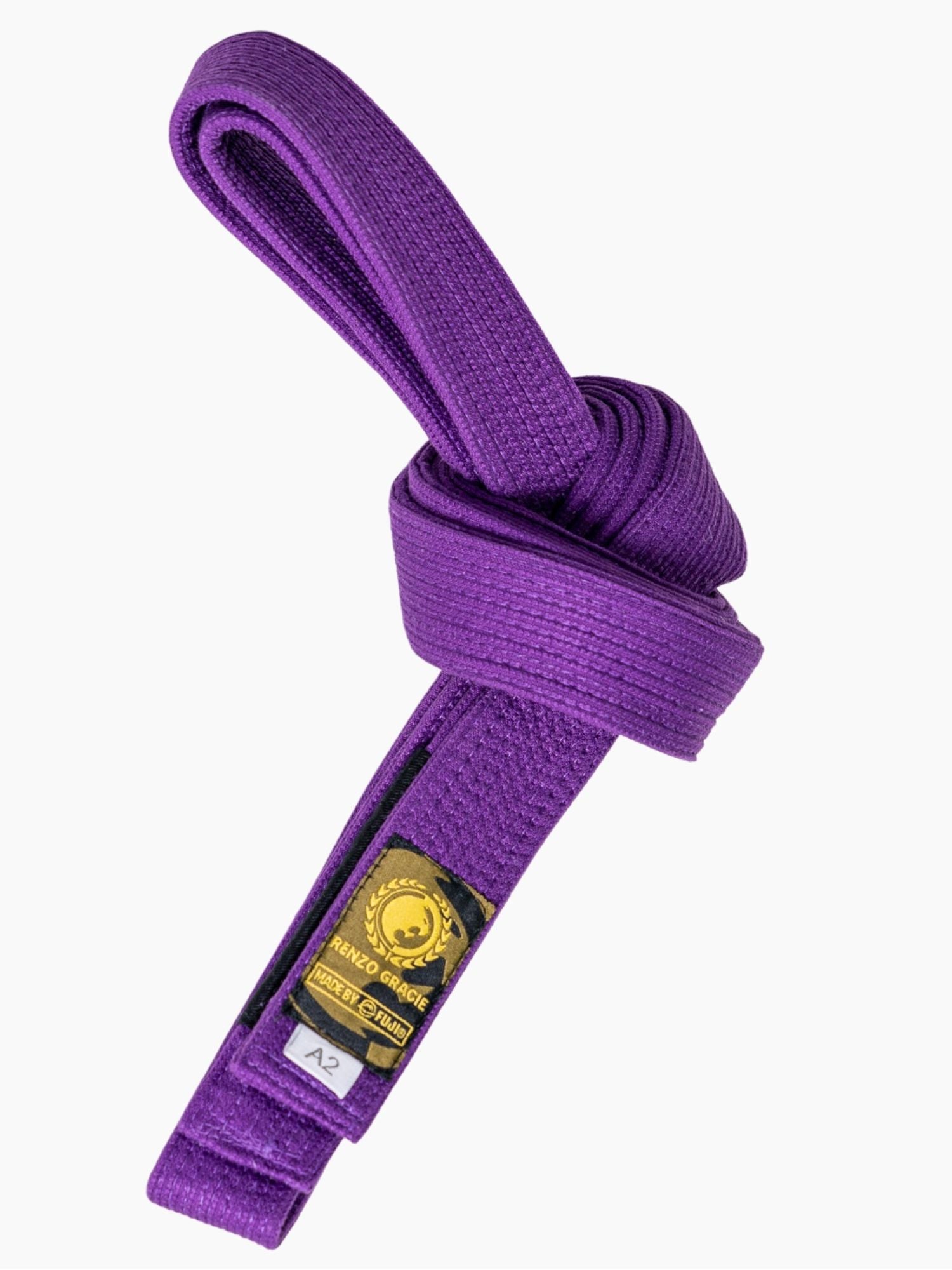 Renzo Gracie Premium Pearl Weave BJJ Belt Purple、mySite、gigharbornorthrealestate