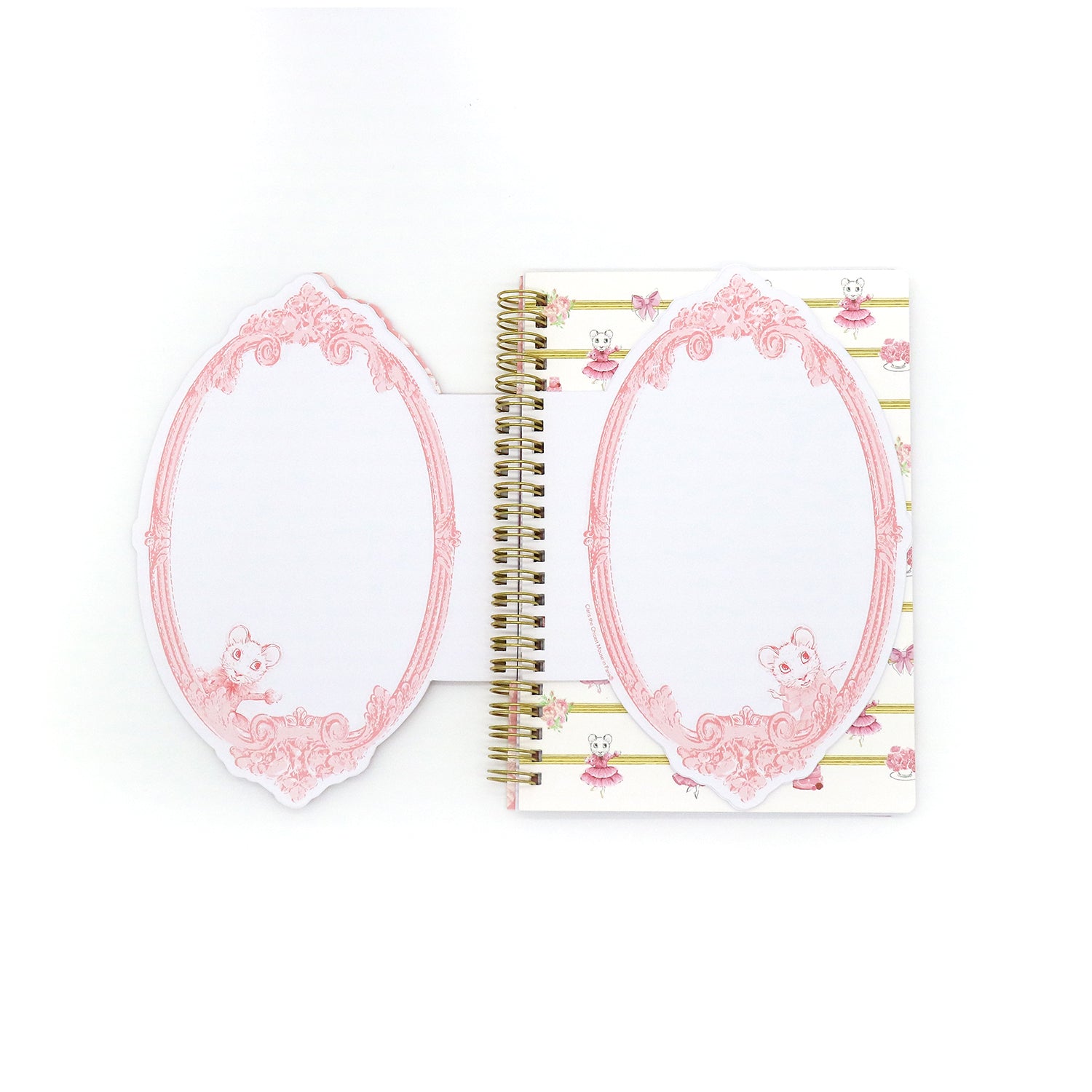 Claris the Mouse - Magnificent Mess A5 Notebook、mySite、g9winljtr
