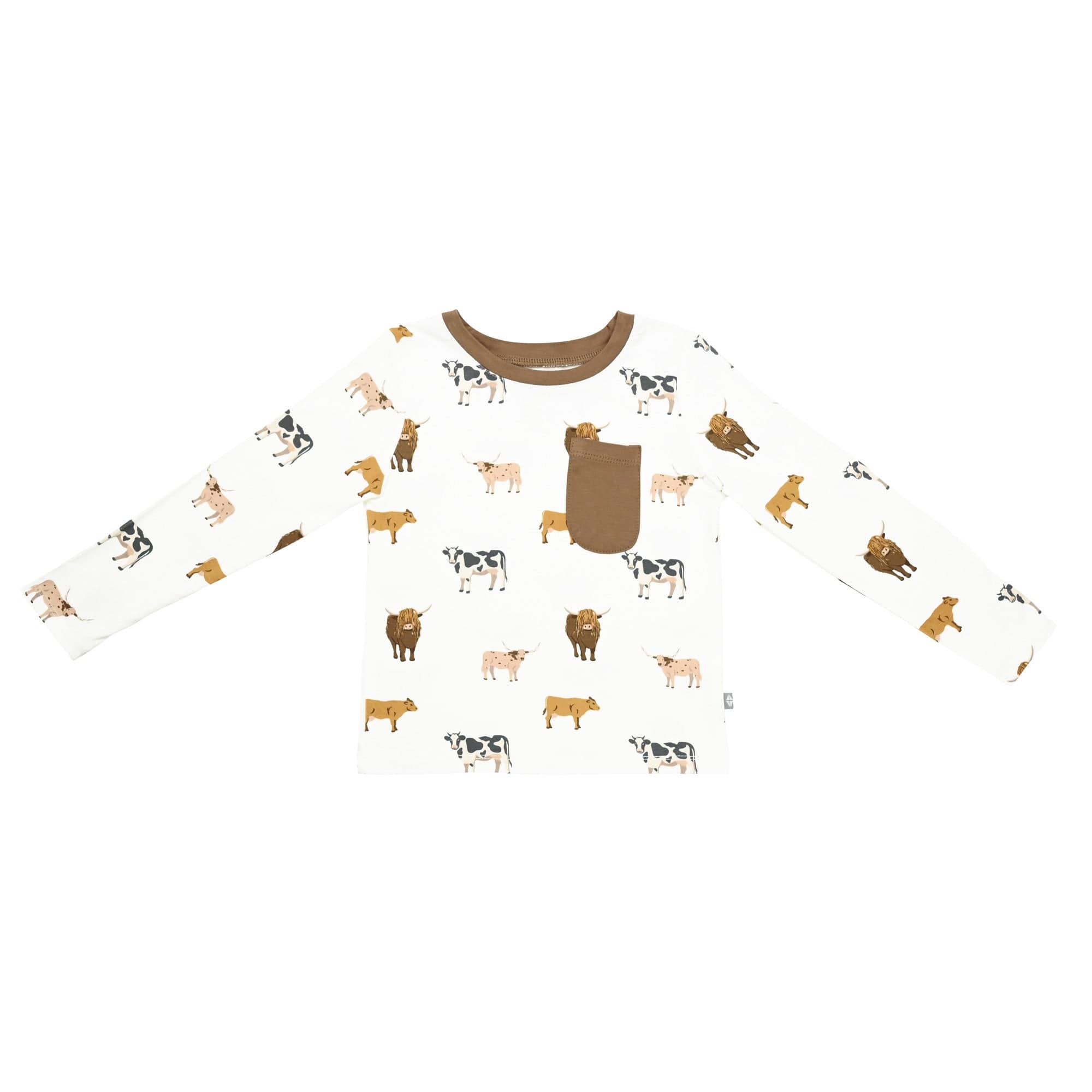  Long Sleeve Toddler Crew Neck Tee in Moo、mySite、layawaytickets