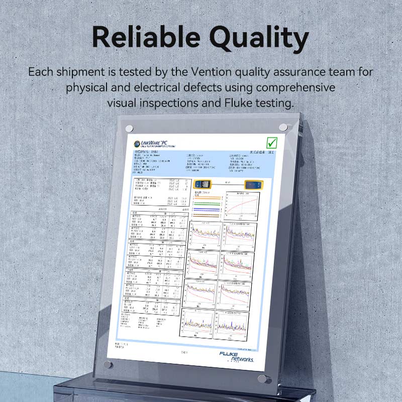 Vention Cat6 UTP Right Angle Ethernet Patch Cable、mySite、fannypackpong