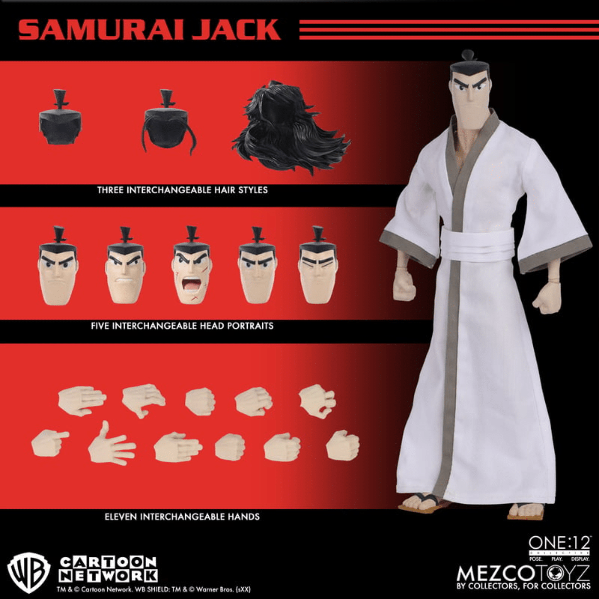 Samurai Jack Mezco One:12 Collective Samurai Jack、mySite、hgirdovlk