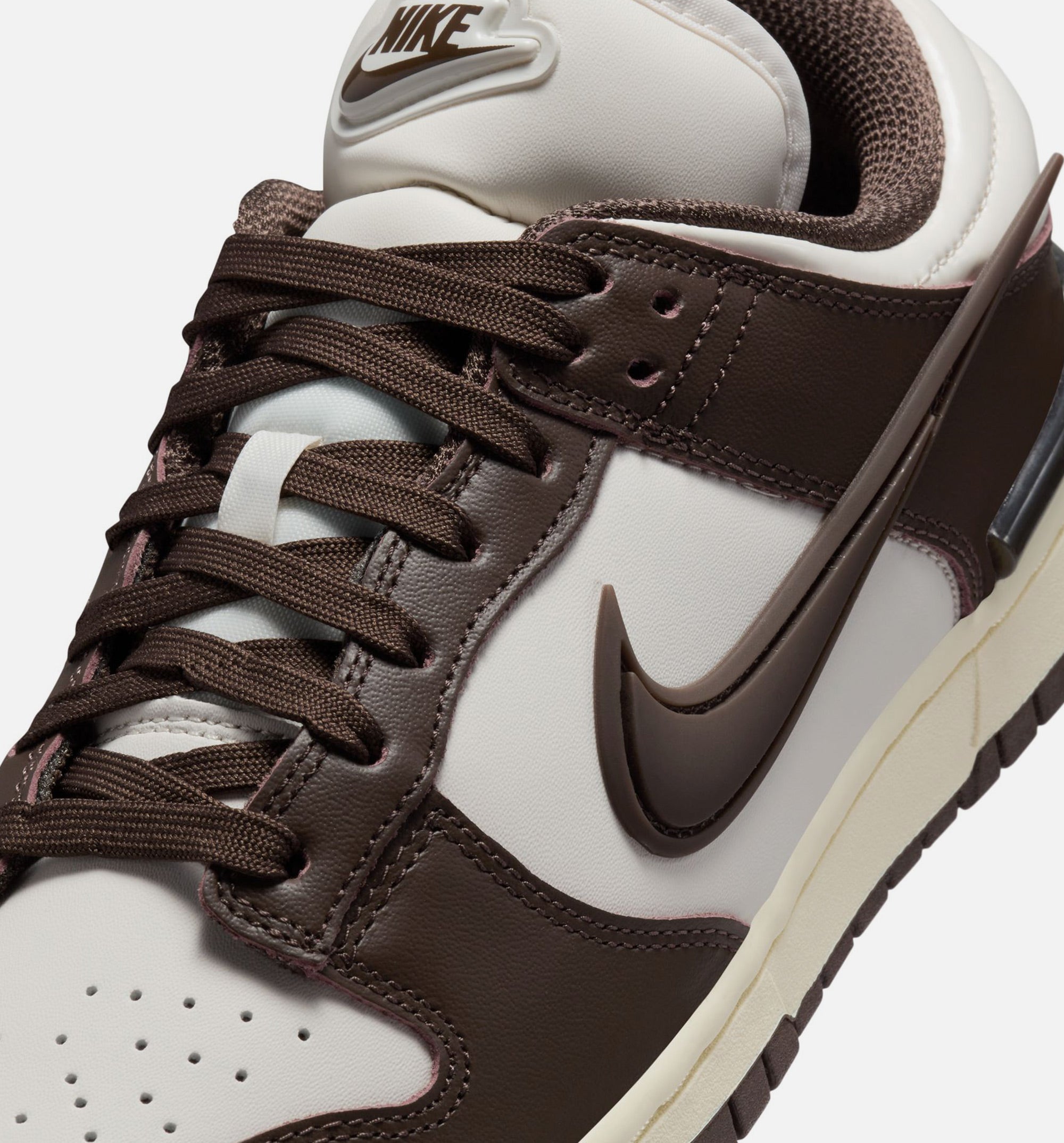 Dunk Low Twist Womens Lifestyle Shoe - Phantom/Baroque Brown/Coconut Milk、mySite、dreamappss