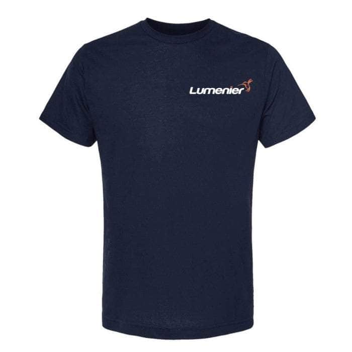  Lumenier T-shirt - Navy Blue、mySite、merchandisen