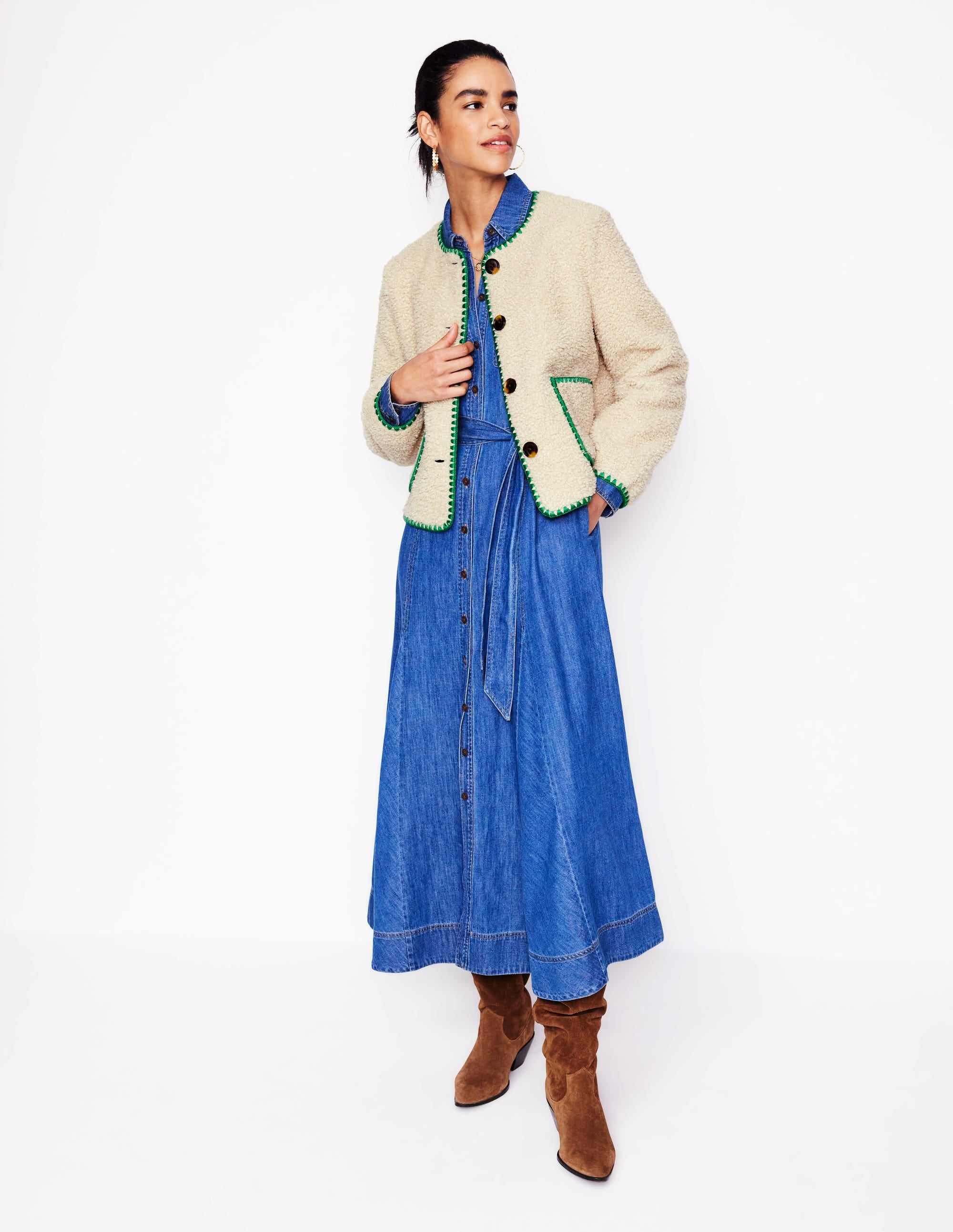  Highbury Casual Jacket-Neutral Borg、mySite、ashleygrahame