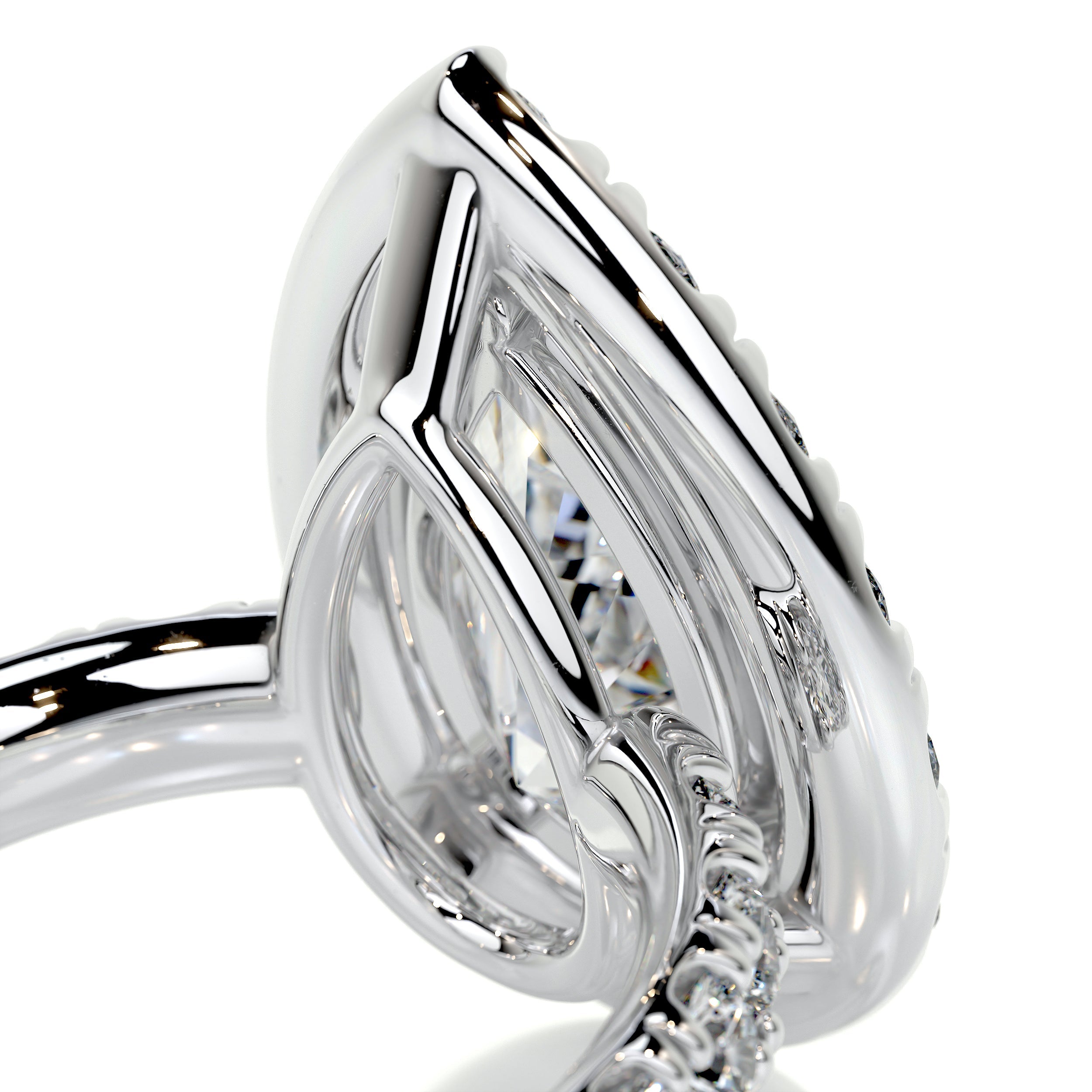 Maya Diamond Engagement Ring -14K White Gold (RTS)、mySite、hinf8tx79