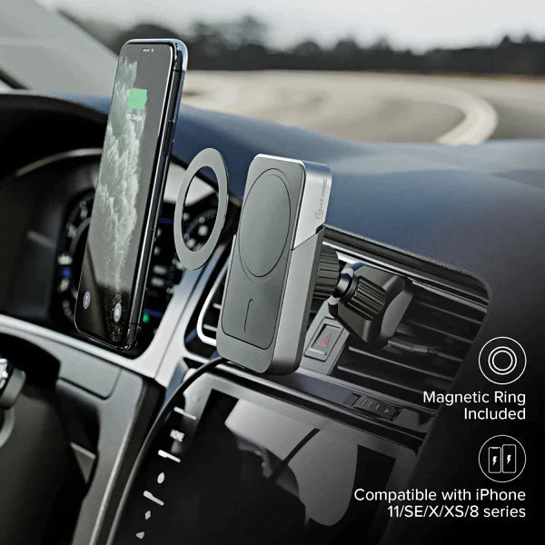 Matrix Universal Magnetic Car Charger with Air Vent Mount + Matrix Universal Magnetic Power Bank 5000mAh、mySite、fannypackpong