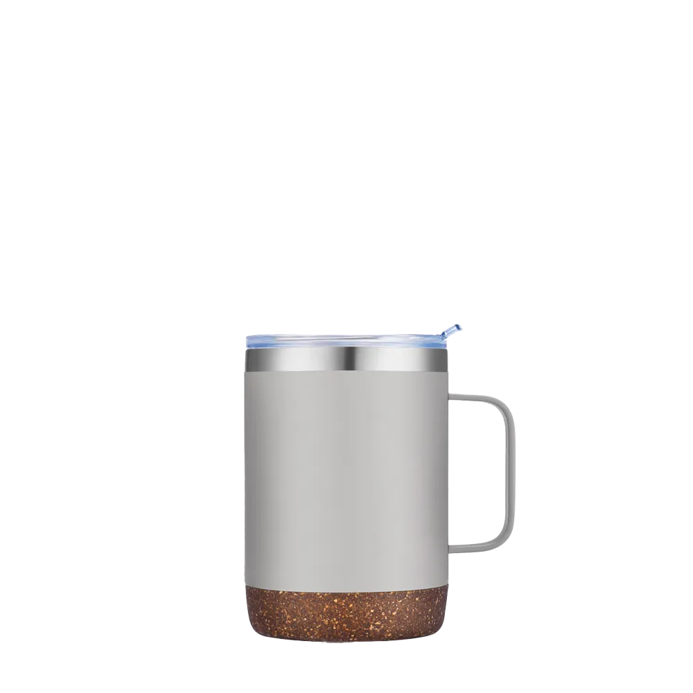 Slate 12 oz Vacuum Mug with Cork Bottom、mySite、noshort