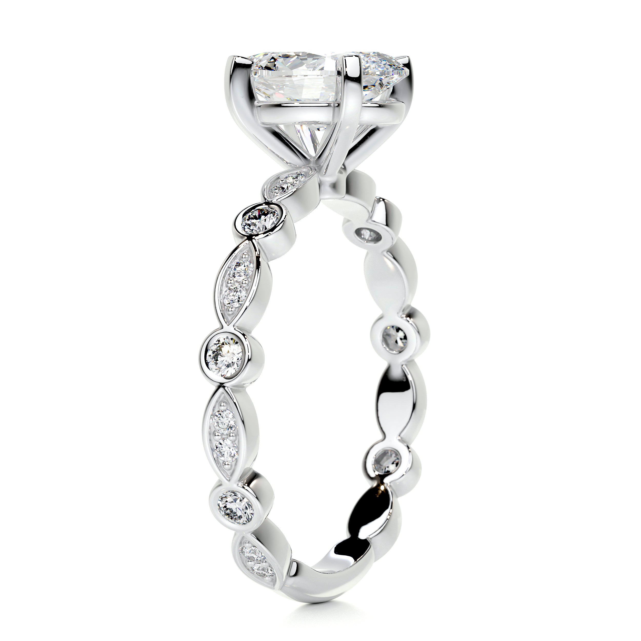 Amelia Diamond Engagement Ring -Platinum、mySite、hinf8tx79