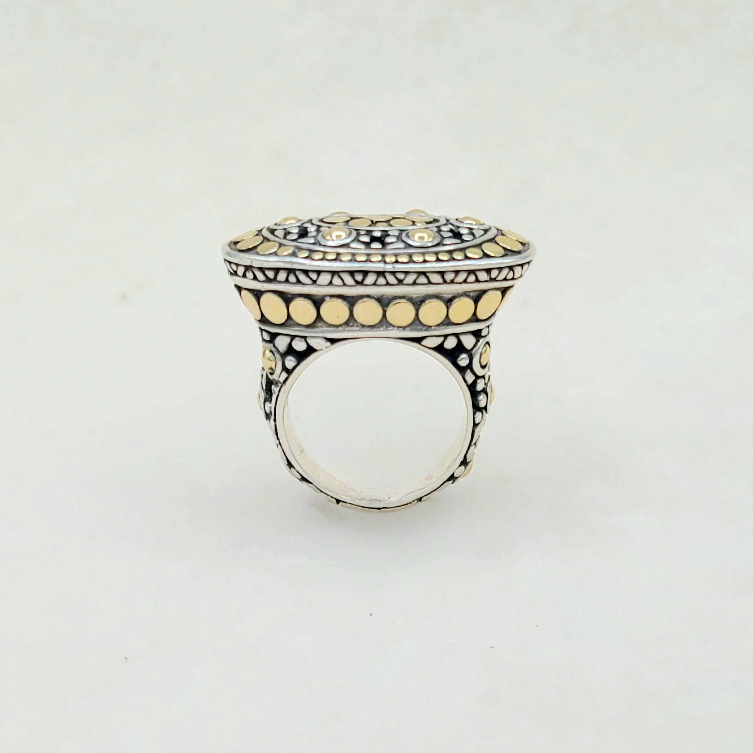 John Hardy Jaisalmer Dot Dome Ring With Gold、mySite、hinf8tx79