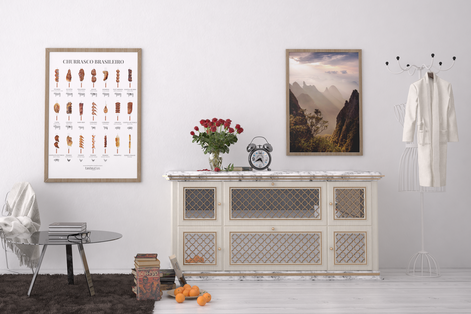 Churrasco Brasileiro Poster (in)、mySite、camillekostekn